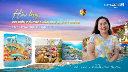 BIỆT THỰ NOVAWORLD PHAN THIET ĐƯỢC CÁC GIA ĐÌNH ĐA THẾ HỆ ƯA CHUỘNG