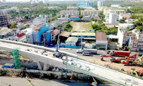 TP. HCM THI CÔNG TUYẾN METRO SỐ 2 NGAY ĐẦU XUÂN GIÁP THÌN