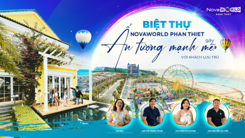 BIỆT THỰ NGHỈ DƯỠNG NOVAWORLD PHAN THIET ĐÔNG KHÁCH QUANH NĂM