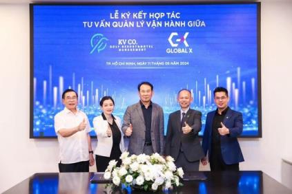 NOVA SERVICE VÀ K.V GOLF RESORT & HOTEL MANAGEMENT (HÀN QUỐC) KÝ KẾT HỢP TÁC