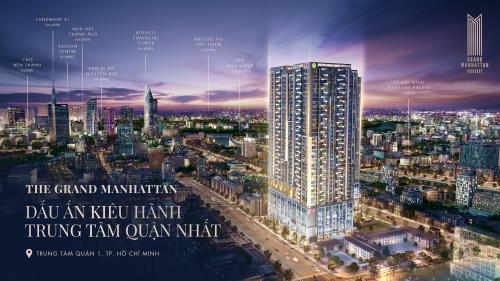 CẬP NHẬT TIẾN ĐỘ THI CÔNG HOÀN THIỆN THE GRAND MANHATTAN THÁNG 5/2024