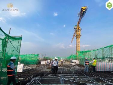 VICTORIA VILLAGE TĂNG TỐC THI CÔNG, HƯỚNG ĐẾN MỐC BÀN GIAO CUỐI 2025