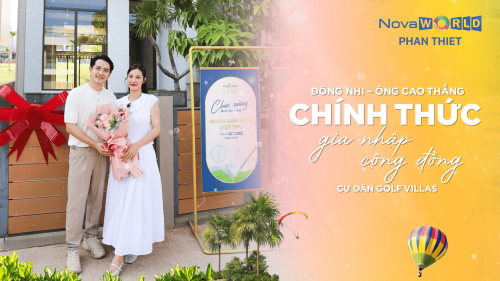 ĐÔNG NHI – ÔNG CAO THẮNG CHÍNH THỨC GIA NHẬP CỘNG ĐỒNG GOLF VILLAS