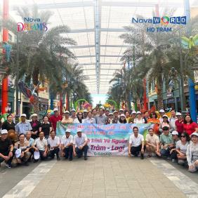 GẦN 1.000 DU KHÁCH TRẢI NGHIỆM HÈ RỰC RỠ TẠI NOVAWORLD HO TRAM!