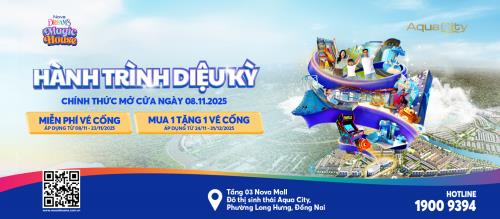 Khai trương khu vui chơi Novadreams Magic House ngay trong lòng Aqua City