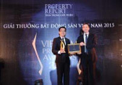 Novaland đoạt giải thưởng “BEST DEVELOPER - NHÀ PHÁT TRIỂN BẤT ĐỘNG SẢN TỐT NHẤT ”năm 2015 do Asia Property Awards trao tặng