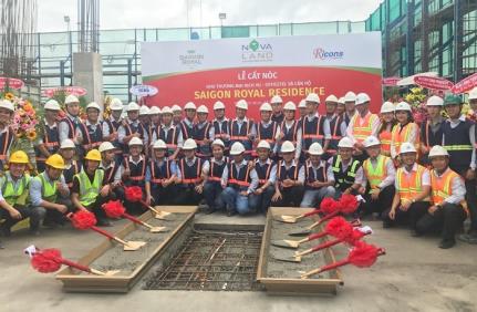 CẤT NÓC SAIGON ROYAL – DỰ ÁN ĐỐI DIỆN TRUNG TÂM TÀI CHÍNH QUẬN 1