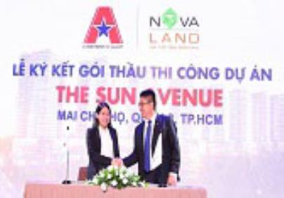 Công ty American General Construction (AGC) chính thức là nhà thầu thi công dự  án The Sun Avenue, Q.2