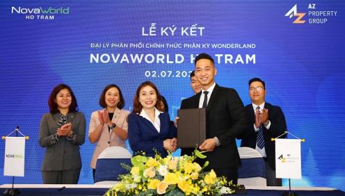 AZ PROPERTY GROUP LÀM TỔNG ĐẠI LÝ PHÂN PHỐI PHÂN KỲ WONDERLAND CỦA NOVAWORLD HO TRAM