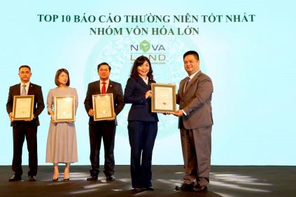 NOVALAND TIẾP TỤC GÓP MẶT TRONG TOP 10 BÁO CÁO THƯỜNG NIÊN TỐT NHẤT  VÀ TOP 5 BÁO CÁO PHÁT TRIỂN BỀN VỮNG TỐT NHẤT 2020