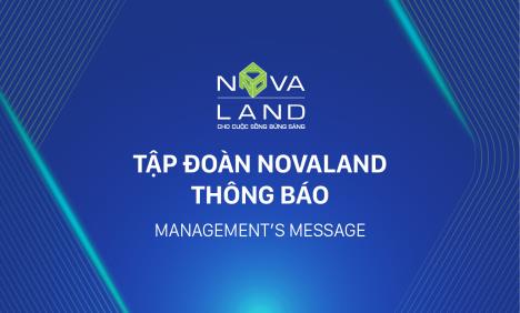 TẬP ĐOÀN NOVALAND THÔNG TIN VỀ BIỆN PHÁP PHÒNG CHỐNG COVID-19