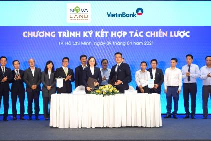 VIETINBANK VÀ NOVALAND KÝ KẾT HỢP TÁC CHIẾN LƯỢC