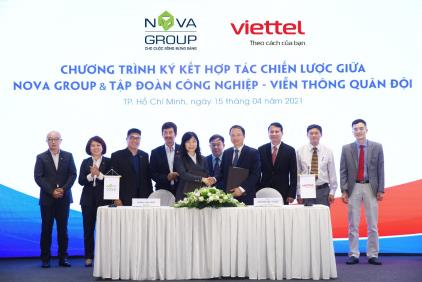 NOVAGROUP CÙNG VIETTEL HỢP TÁC CHIẾN LƯỢC TRONG CHUYỂN ĐỔI SỐ