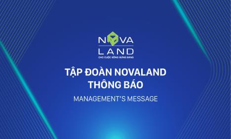 TẬP ĐOÀN NOVALAND THÔNG TIN VỀ BIỆN PHÁP PHÒNG CHỐNG COVID-19