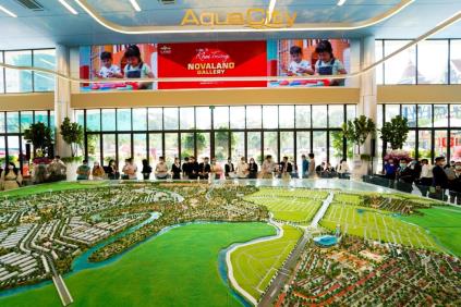 Aqua City hút khách trong sự kiện khai trương Novaland Gallery