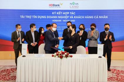 HD BANK KÝ KẾT HỢP TÁC VỚI NOVALAND CUNG CẤP GÓI TÀI CHÍNH CHO NGƯỜI MUA NHÀ