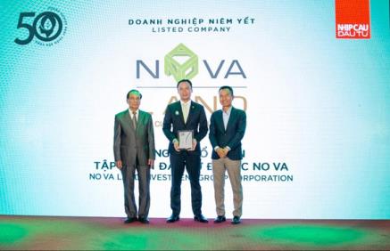 NOVALAND GÓP MẶT TRONG TOP 50 DOANH NGHIỆP PHÁT TRIỂN BỀN VỮNG 2022