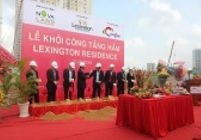 Nhà thầu Coteccons khởi công tầng hầm dự án Lexington Residence