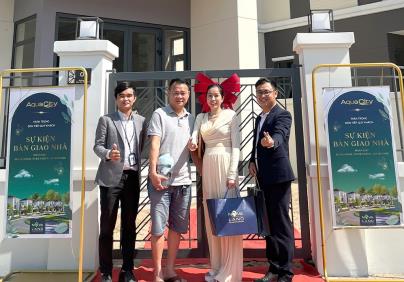 AQUA CITY TỪNG BỪNG CHÀO ĐÓN THÊM HÀNG LOẠT TÂN CƯ DÂN NHẬN NHÀ VÀ AN CƯ TẠI ĐÔ THỊ