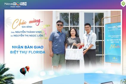 MỌI THÀNH VIÊN TRONG GIA ĐÌNH ĐỀU ƯA CHUỘNG BIỆT THỰ FLORIDA TẠI NOVAWORLD PHAN THIET