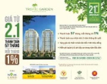 ƯU ĐÃI CỦA TROPIC GARDEN NHÂN KỶ NIỆM 21 NĂM THÀNH LẬP TẬP ĐOÀN NOVA